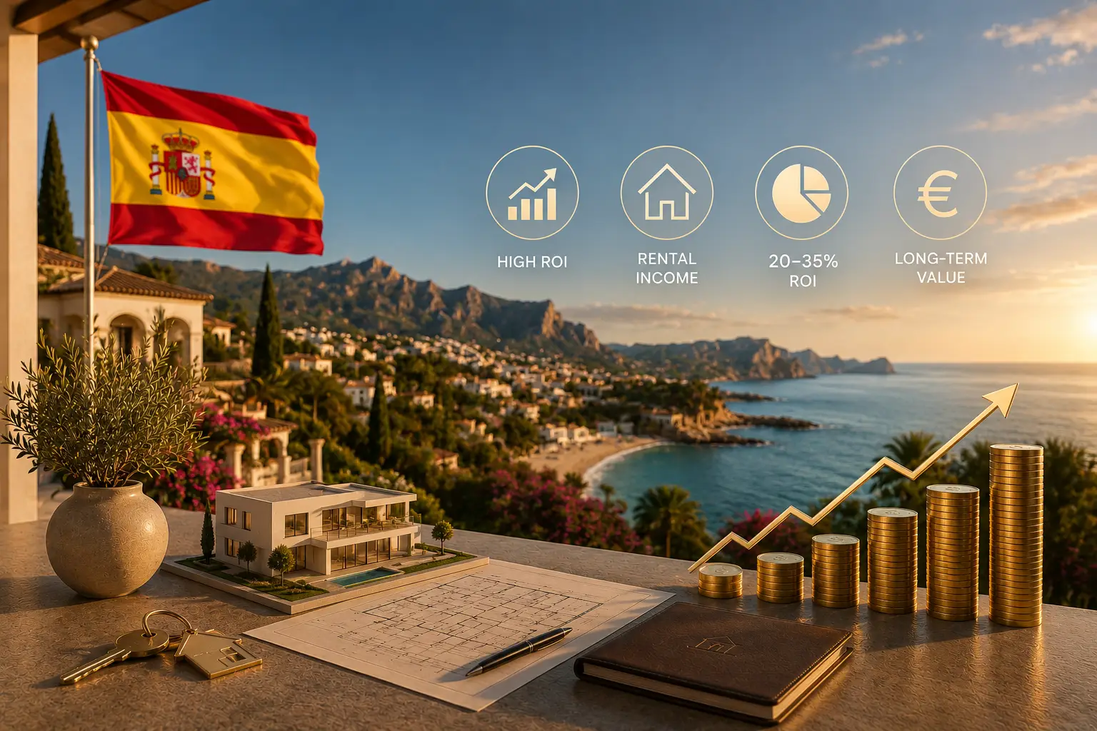 new roi in property spain